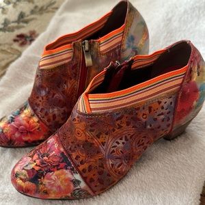 Johnature Ankle Bootie